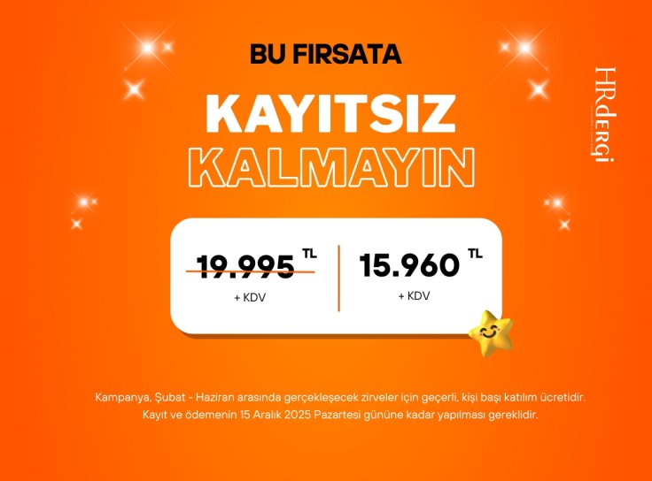 HRdergi Zirvelerine Avantajlı Kaydın Şimdi Tam Zamanı!