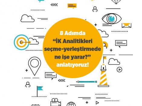 8 Adımda “İK Analitikleri seçme-yerleştirmede ne işe yarar?” anlatıyoruz!