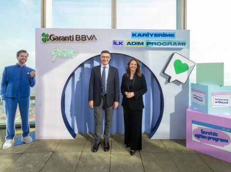 Garanti BBVA'dan Gençlere Büyük Destek: “Kariyerime İlk Adım Programı”