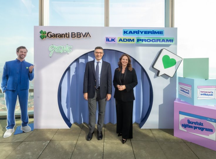Garanti BBVA'dan Gençlere Büyük Destek: “Kariyerime İlk Adım Programı”