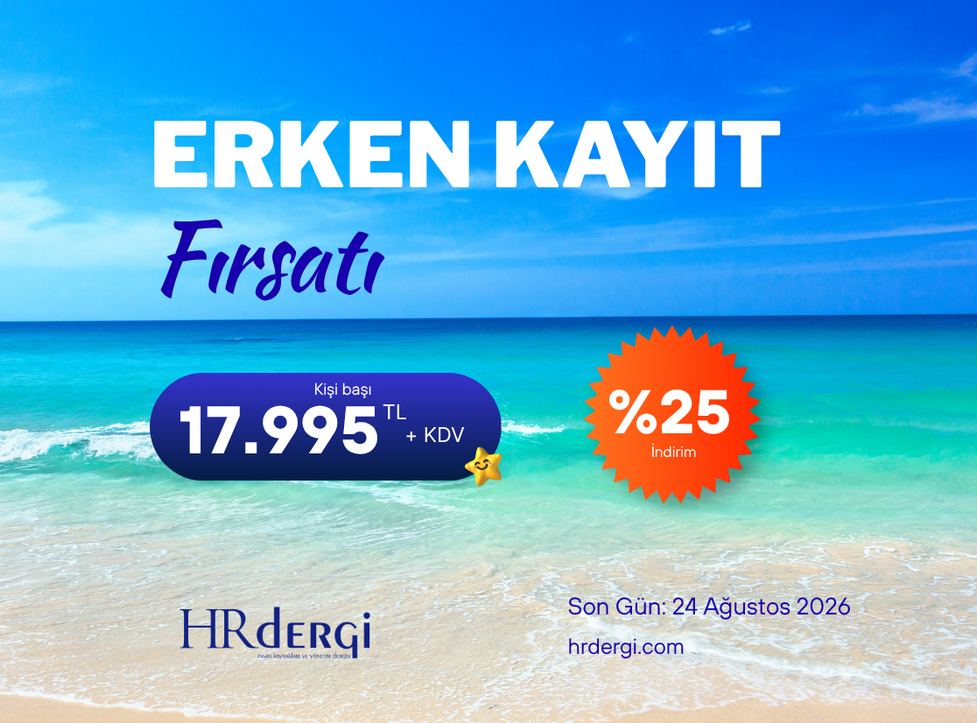 HRdergi etkinliklerine en avantajlı koşullarla katılmanın şimdi tam zamanı...