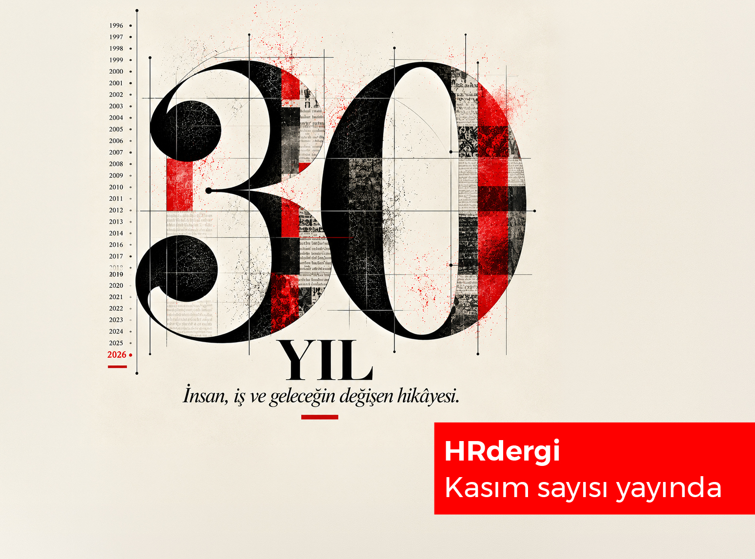 HRdergi 30 Yaşında!
